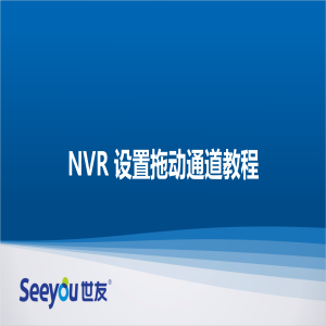 3118云顶集团 NT NVR设置拖动通道教程
